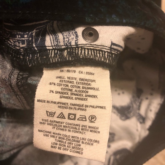 SOLD- Pilcro and the Letterpress Floral Pants - Picture 5 of 8